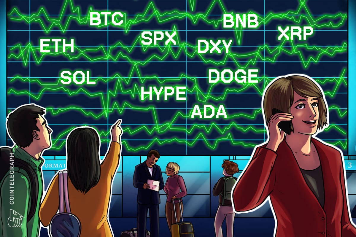 Fiyat tahminleri 4/13: SPX, DXY, BTC, ETH, BNB, XRP, SOL, DOGE, HYPE, ADA