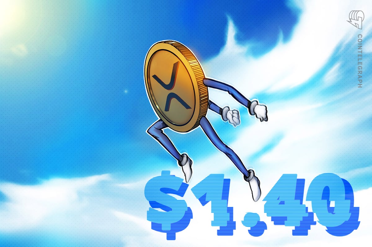 XRP konsolidasyonu, 1,40 doların üzerine çıkması durumunda patlayıcı bir ralliye dönüşebilir: Veriler