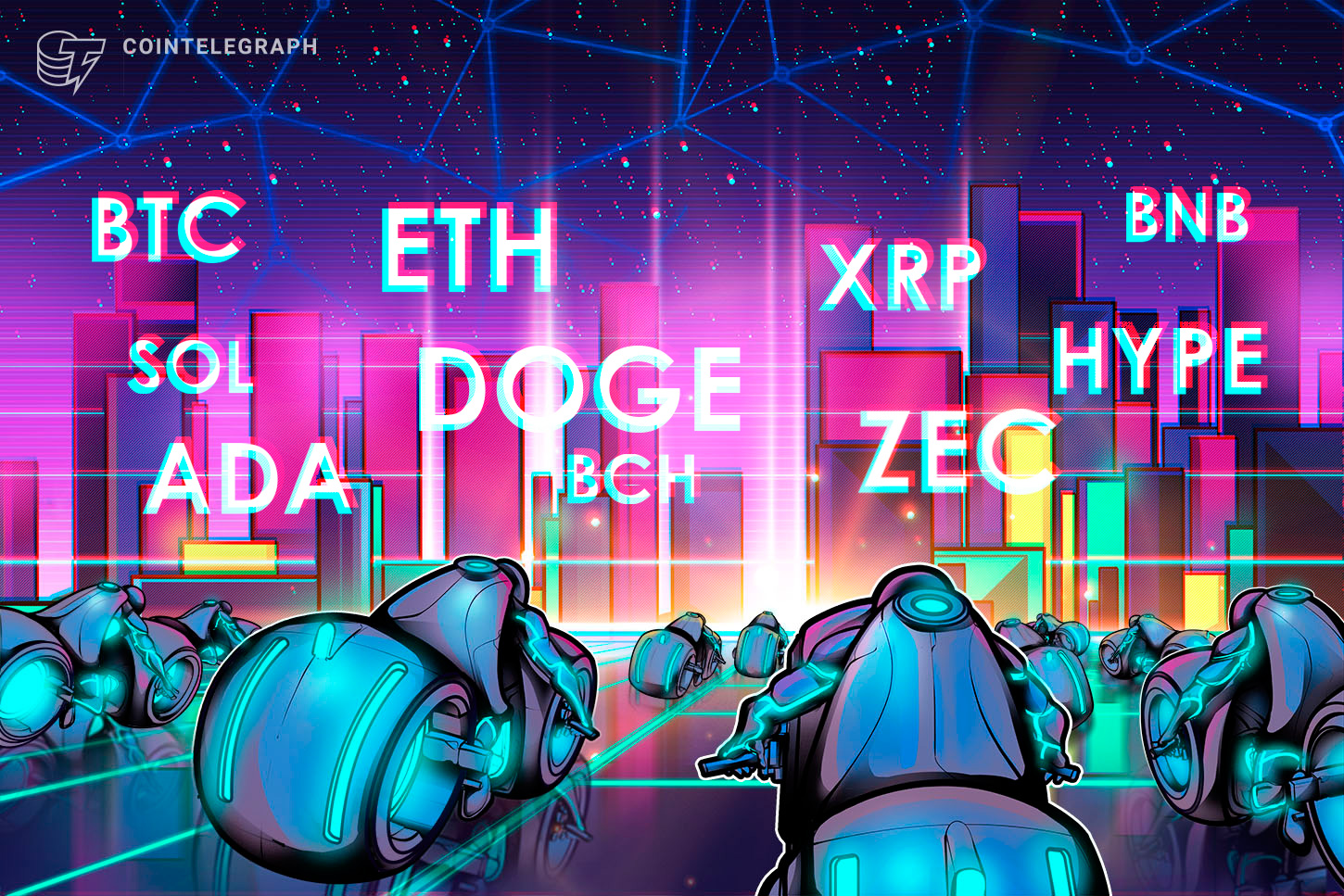 Fiyat tahminleri 5/6: BTC, ETH, XRP, BNB, SOL, DOGE, HYPE, ADA, BCH, ZEC