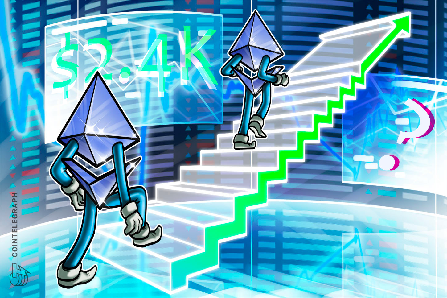 Akümülatörler 246 bin ETH eklerken Ethereum 2,4 bin doları test ediyor: Fiyat ne kadar yükseğe çıkabilir?