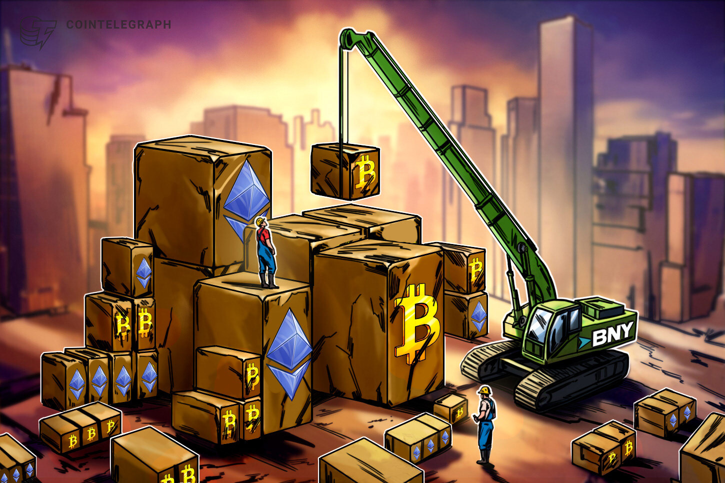 BNY, BAE’deki yatırımcılar için kurumsal Bitcoin ve Ethereum saklamasını hedefliyor