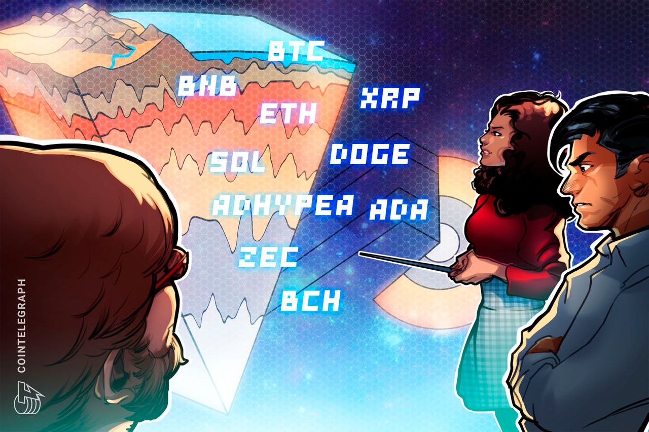 Fiyat tahminleri 5/13: BTC, ETH, BNB, XRP, SOL, DOGE, HYPE, ADA, ZEC, BCH