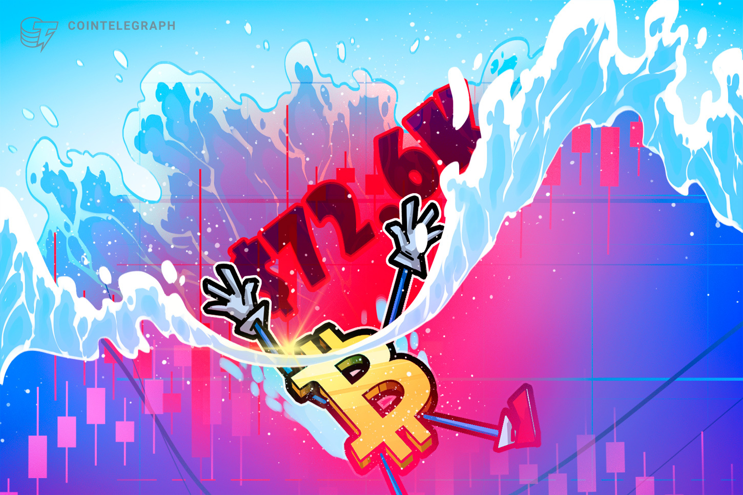 Bitcoin fiyatı 72,6 bin dolara düşerken kripto para tasfiyeleri 935 milyon dolara ulaştı
