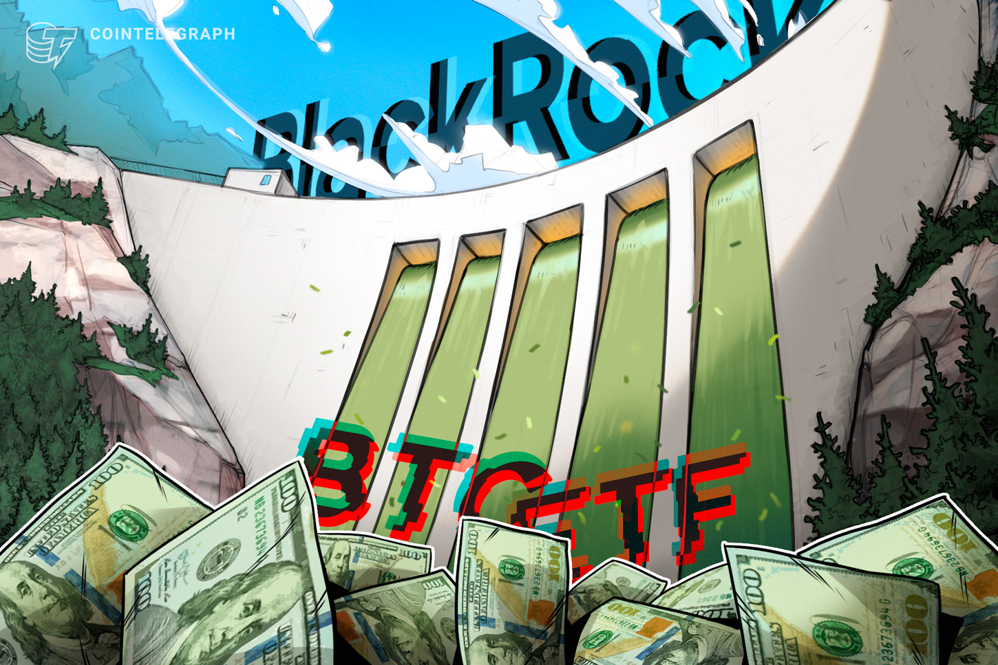 BlackRock Bitcoin ETF, BTC 75 bin doların altına düşerken rekora yakın çıkışlar görüyor
