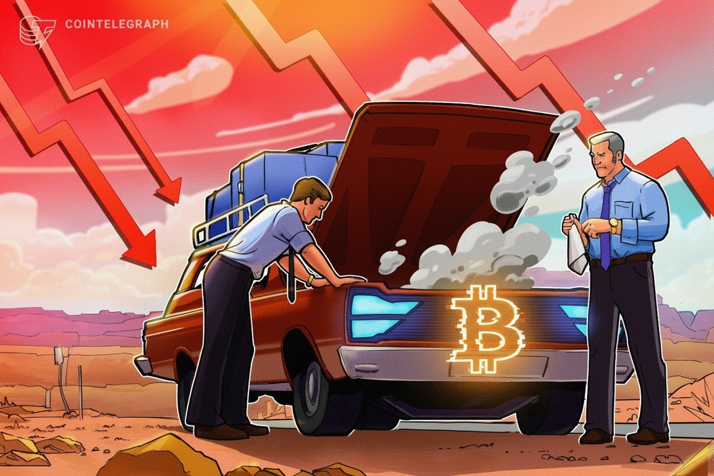 Dow Jones tüm zamanların en yüksek seviyelerine ulaşırken Bitcoin fiyatı 77 bin doların altına düştü