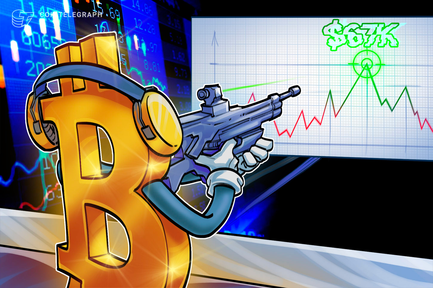 Bitcoin, 67 bin doların hala radarda olmasıyla CME vadeli işlem açıklarına veda ediyor