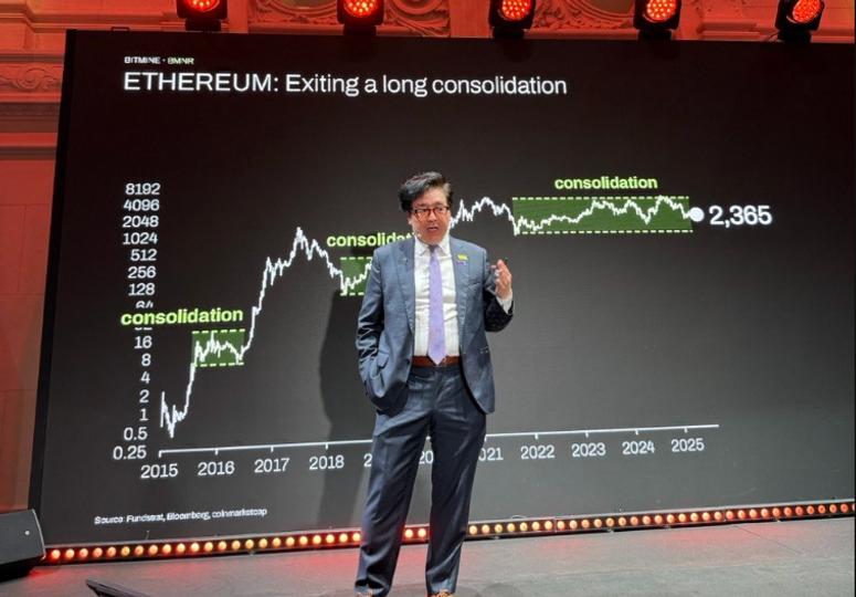 Tom Lee, kurumsal doğrulayıcıların ağ kontrolünü devralmasıyla Ethereum’un 250.000 dolara ulaşacağını tahmin ediyor