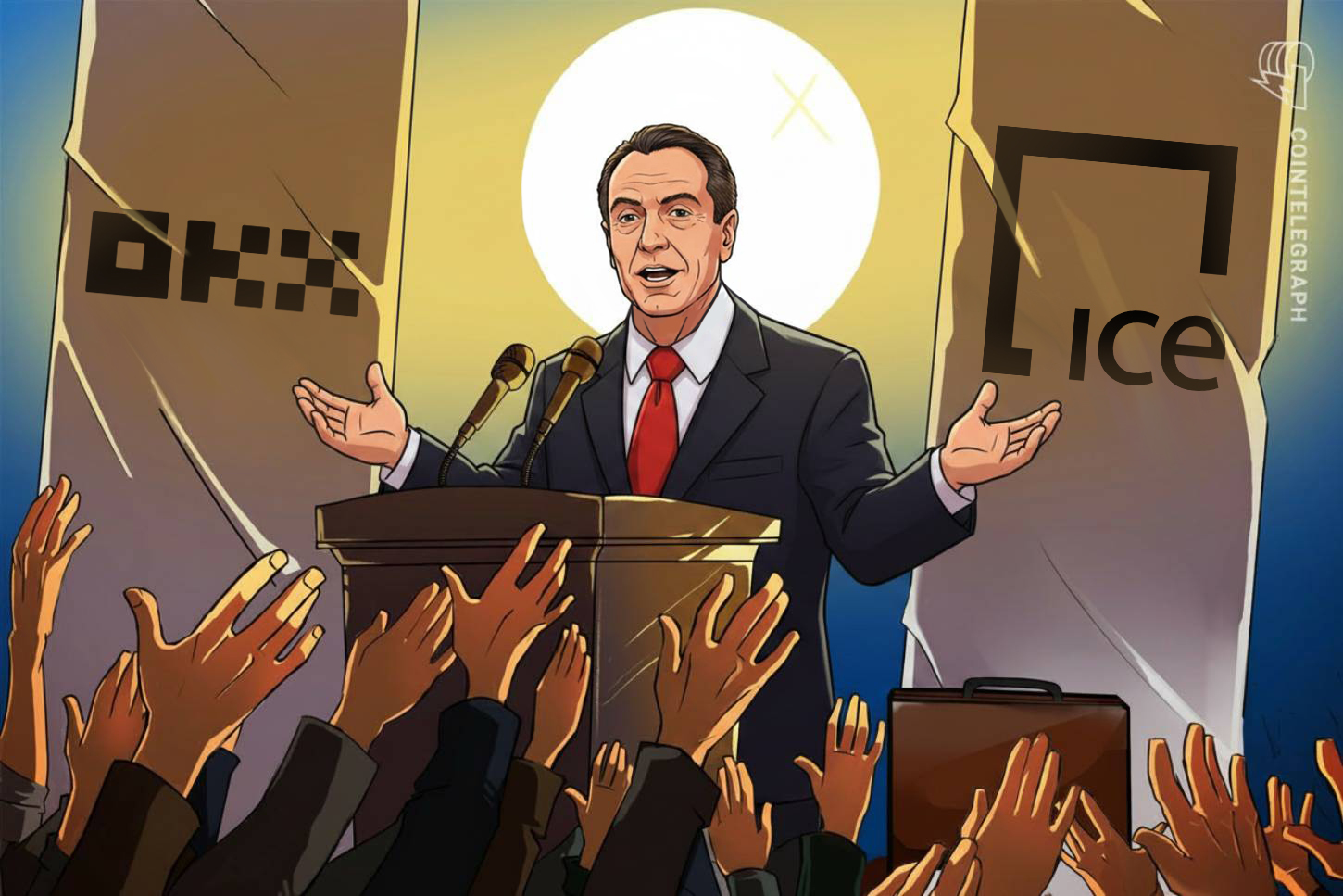 Andrew Cuomo, OKX ve Intercontinental Exchange arasındaki ortak TradFi-kripto girişimine liderlik edecek