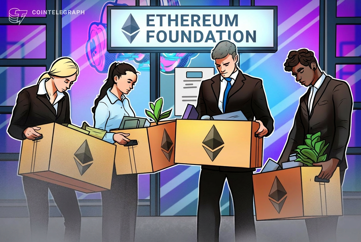 Ethereum Vakfı, stratejik yeniden yapılanma nedeniyle işgücünün %20’sini işten çıkardı