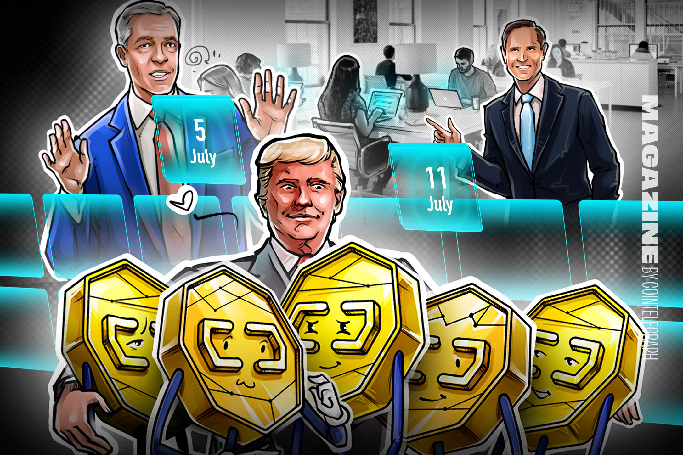 Robinhood L2, ETH iyimserliğini ateşliyor, Saylor “suları bulandırıyor.” Hodler’s Digest, 5-12 Temmuz 2026