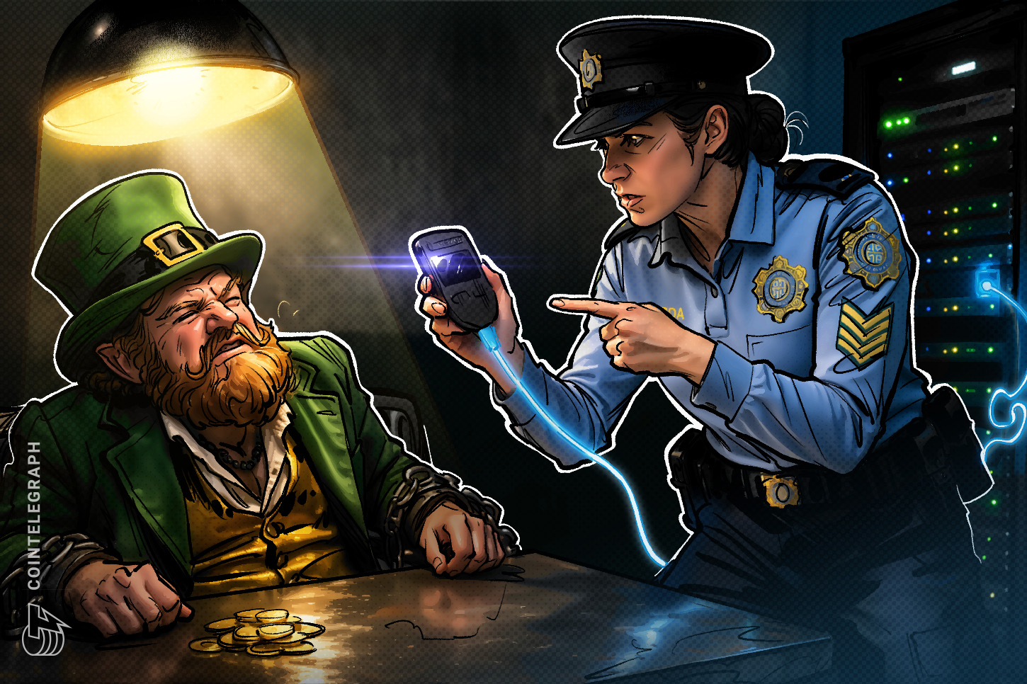 İrlandalı yetkililer 500 Bitcoin daha ele geçirerek 2026’nın toplamını 1.500 BTC’ye çıkardı