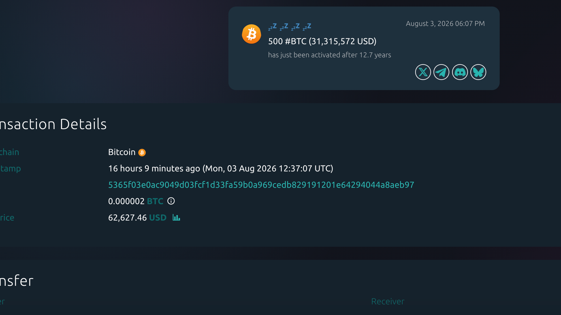 2013’ten beri hareketsiz olan bir Bitcoin cüzdanı 31 milyon dolar taşıdı ve tek şey bu değil