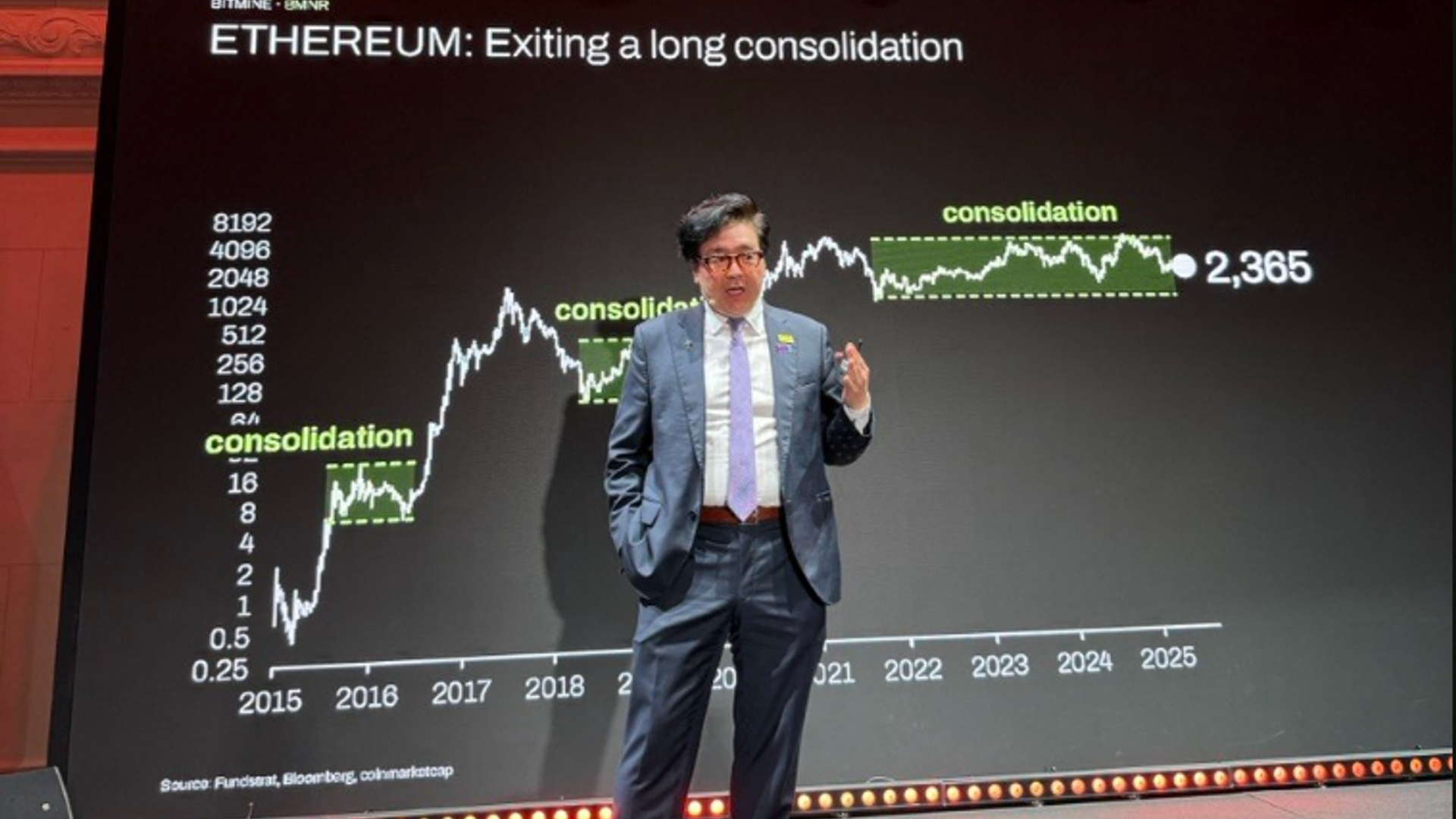 Tom Lee’nin Bitmine’i, son ETH satın alımından sonra artık Ethereum arzının %4,8’ine sahip