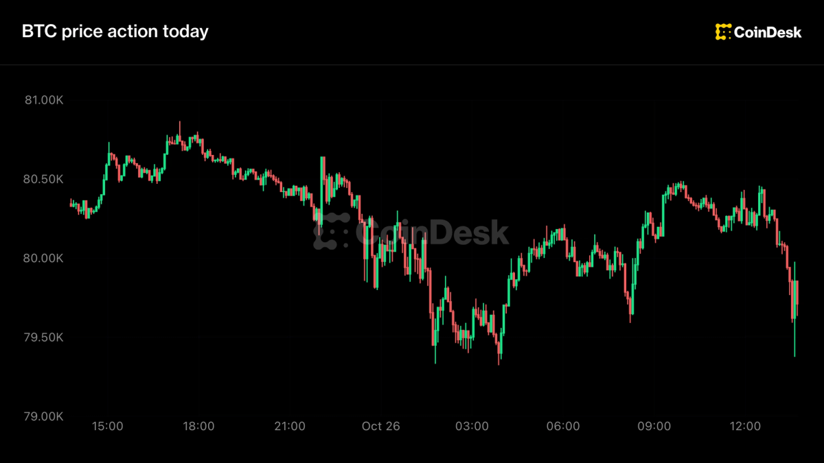 Live news: Bitcoin sits near $80,000 as tech rallies following Anthropic IPO filing
